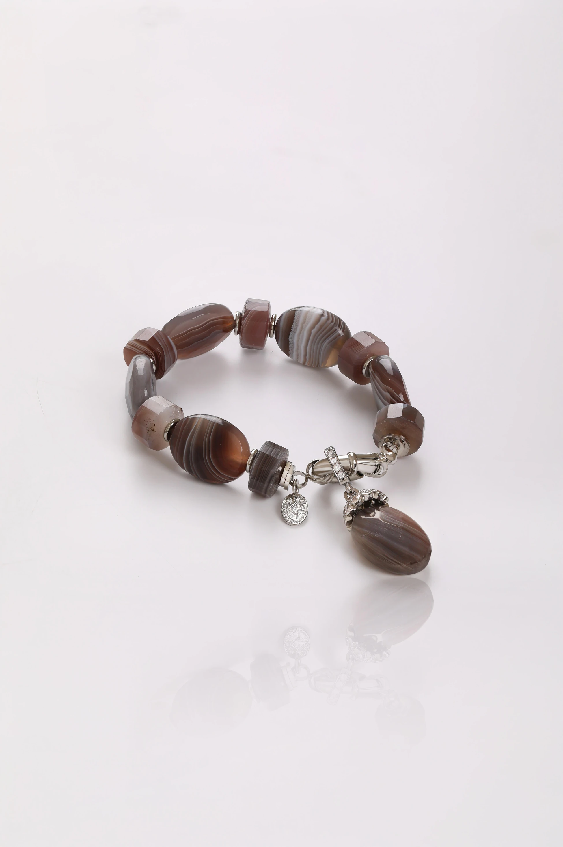 Bostwana Akiği Elips Bileklik