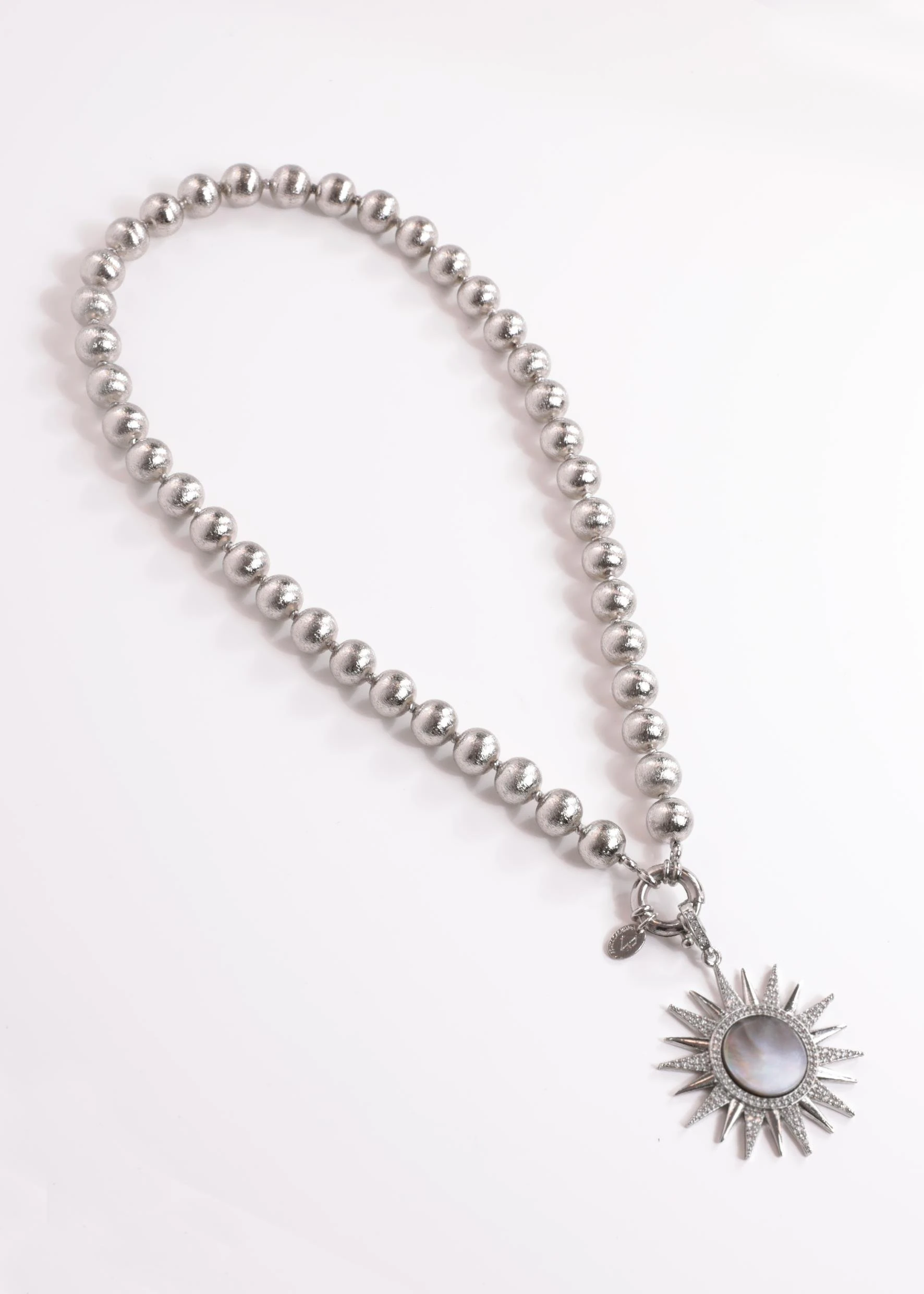 Güneş Uçlu Top Kolye