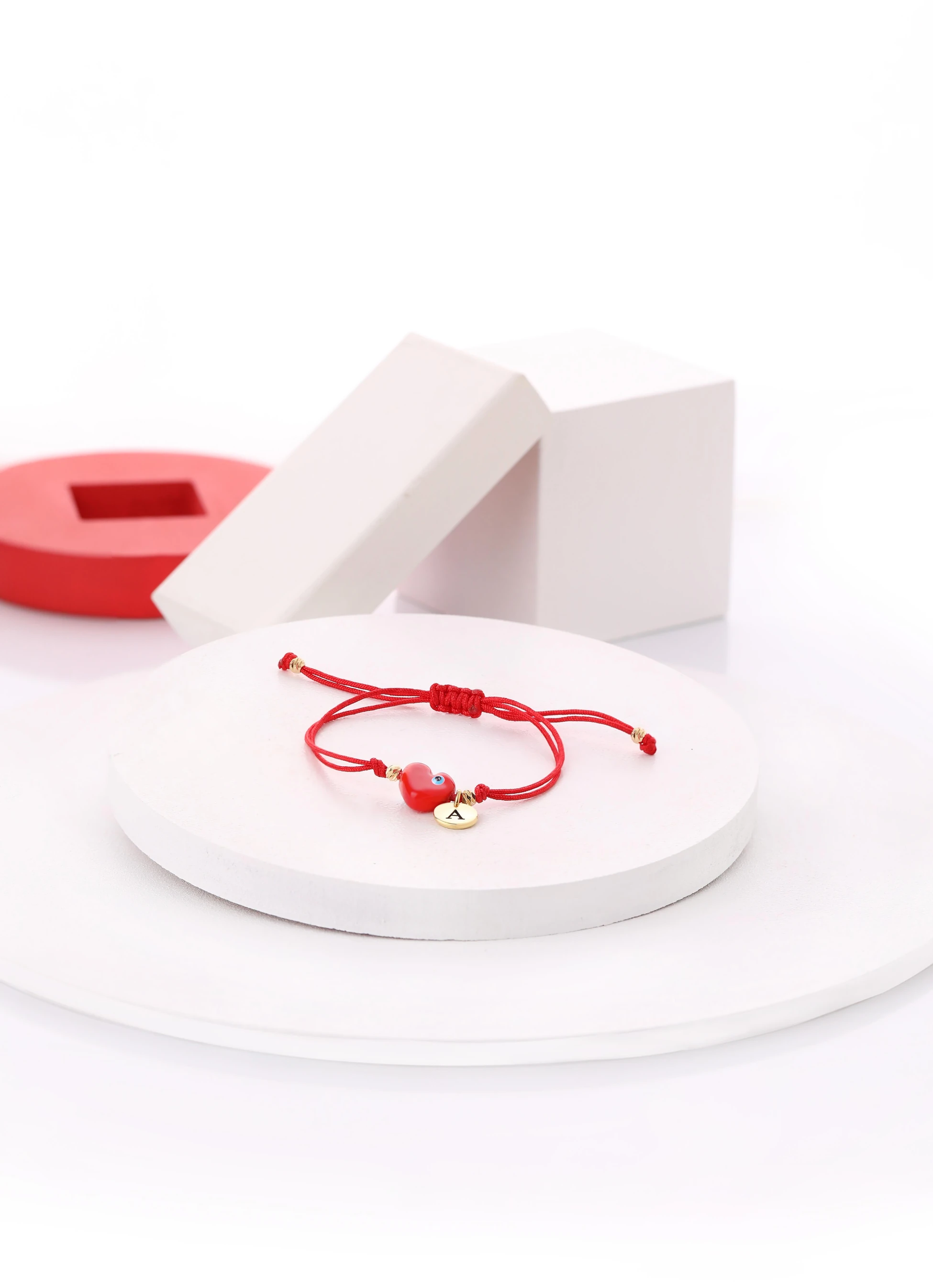 Harfli Kalp Bileklik