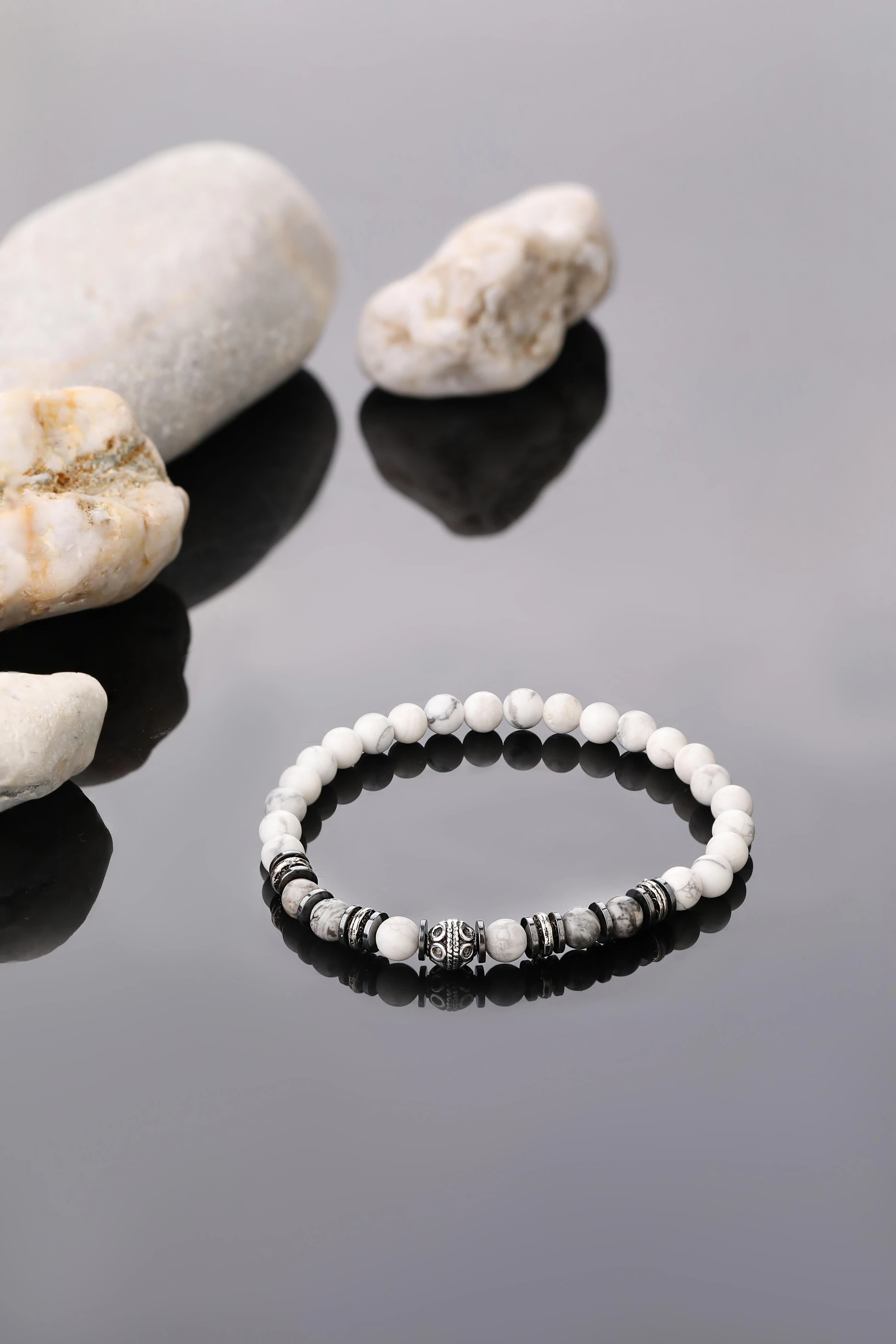 Havlit Taşı Erkek Bileklik