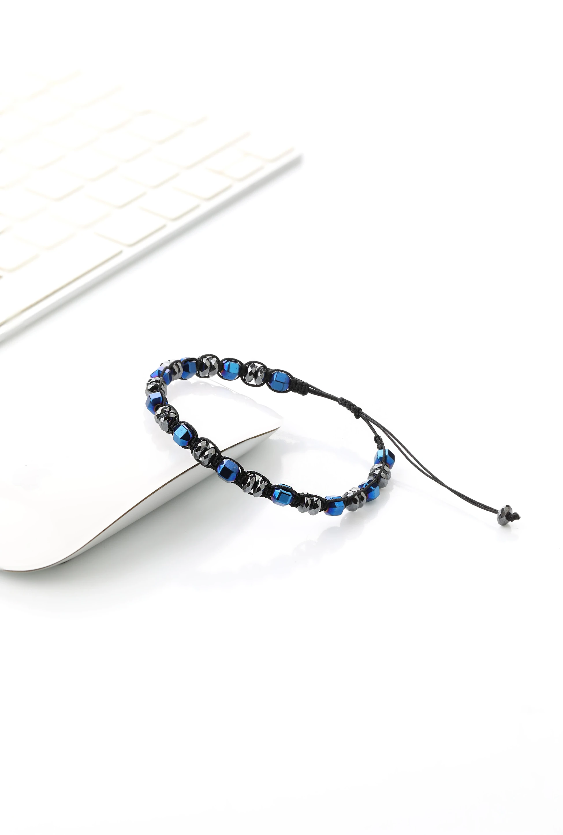 Hematit Taşı Mavi Erkek Bileklik