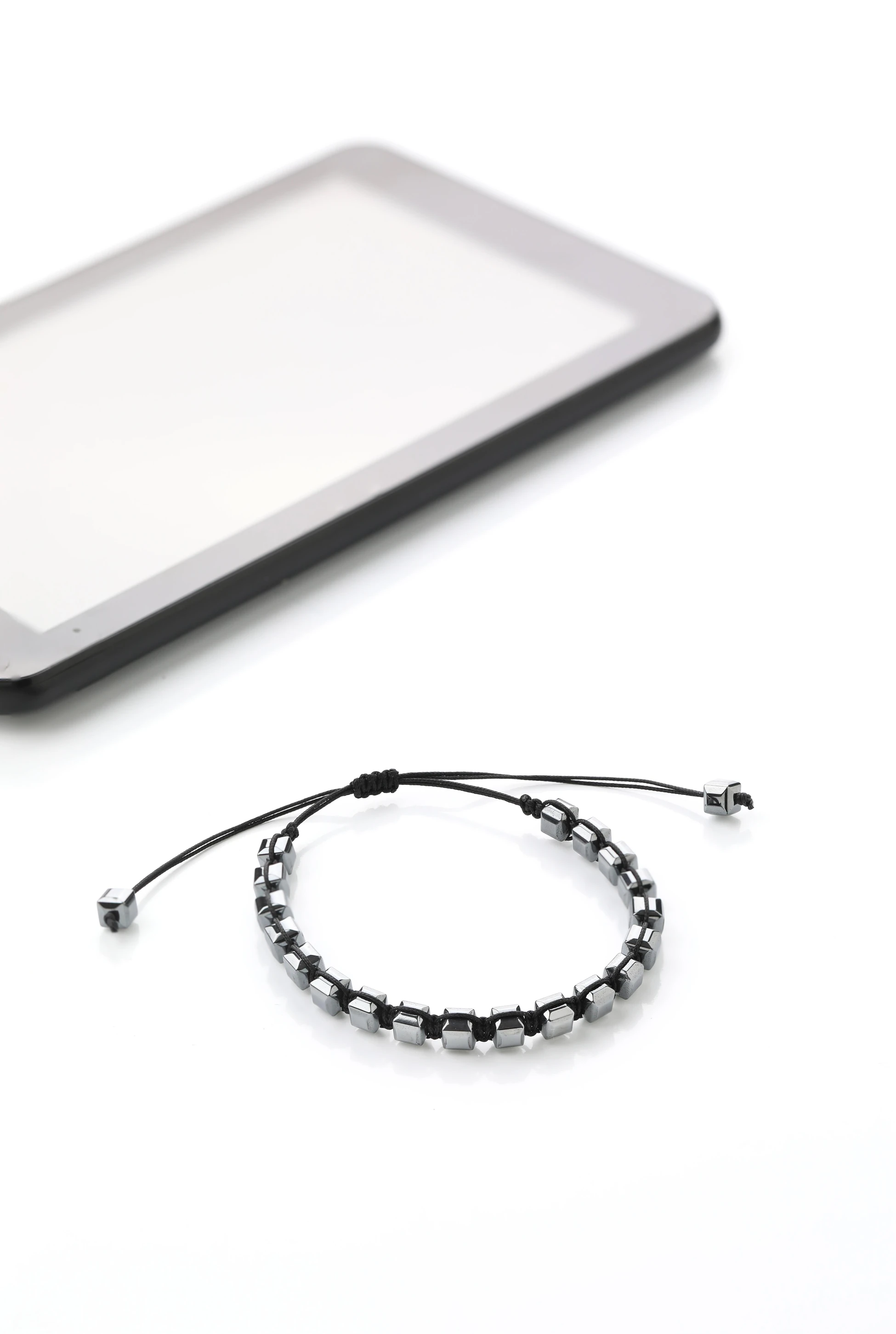 Hematit Taşı İpli Erkek Bileklik