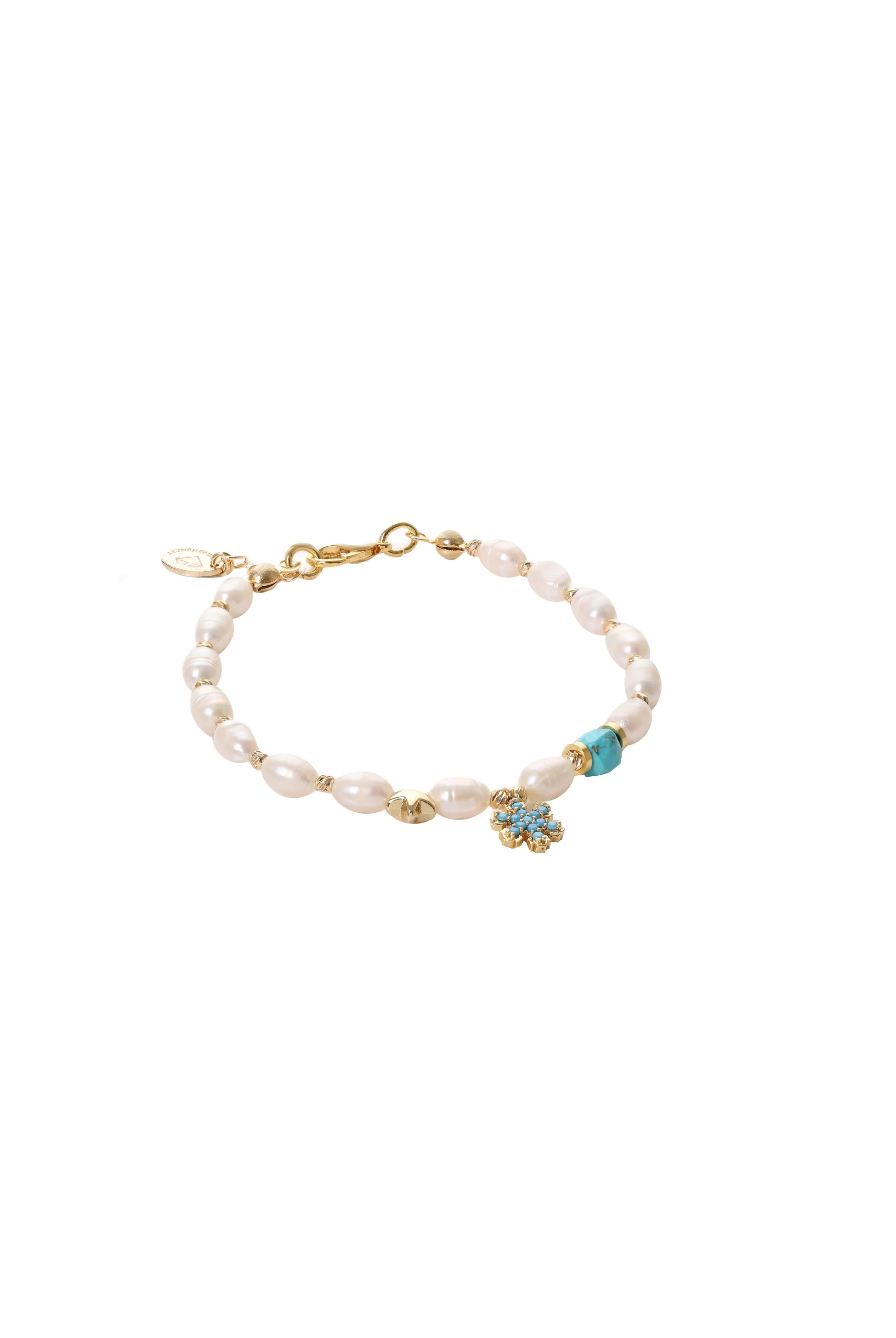 Kar Tanesi İnci Bileklik