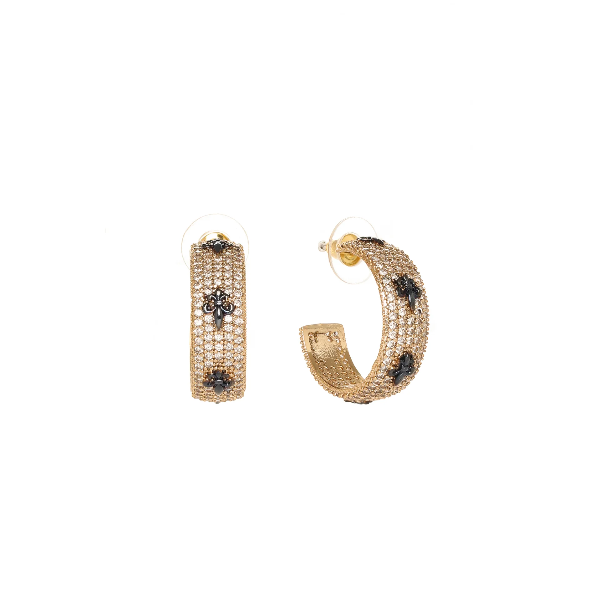 Küçük Boy Rodajlı Halka Küpe