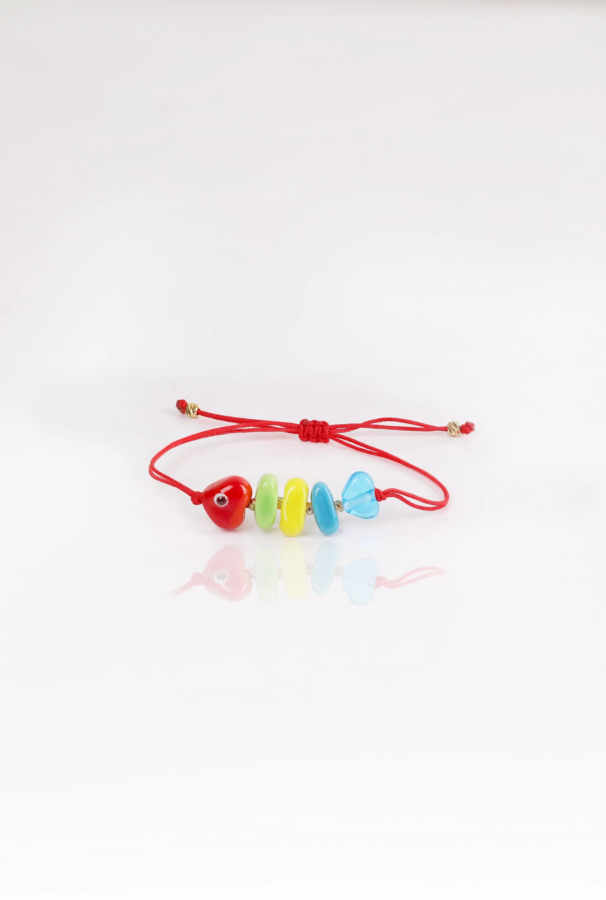 Renkli Murano Balık Bileklik