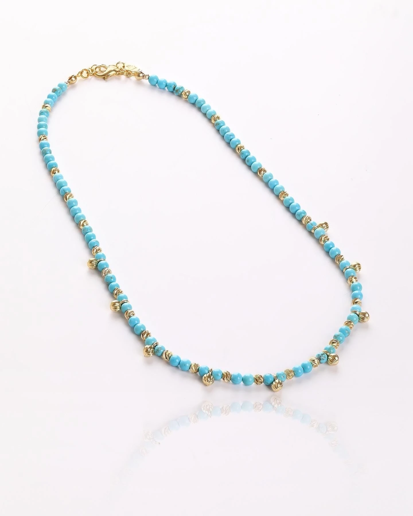 Turkuaz Dorika Kolye