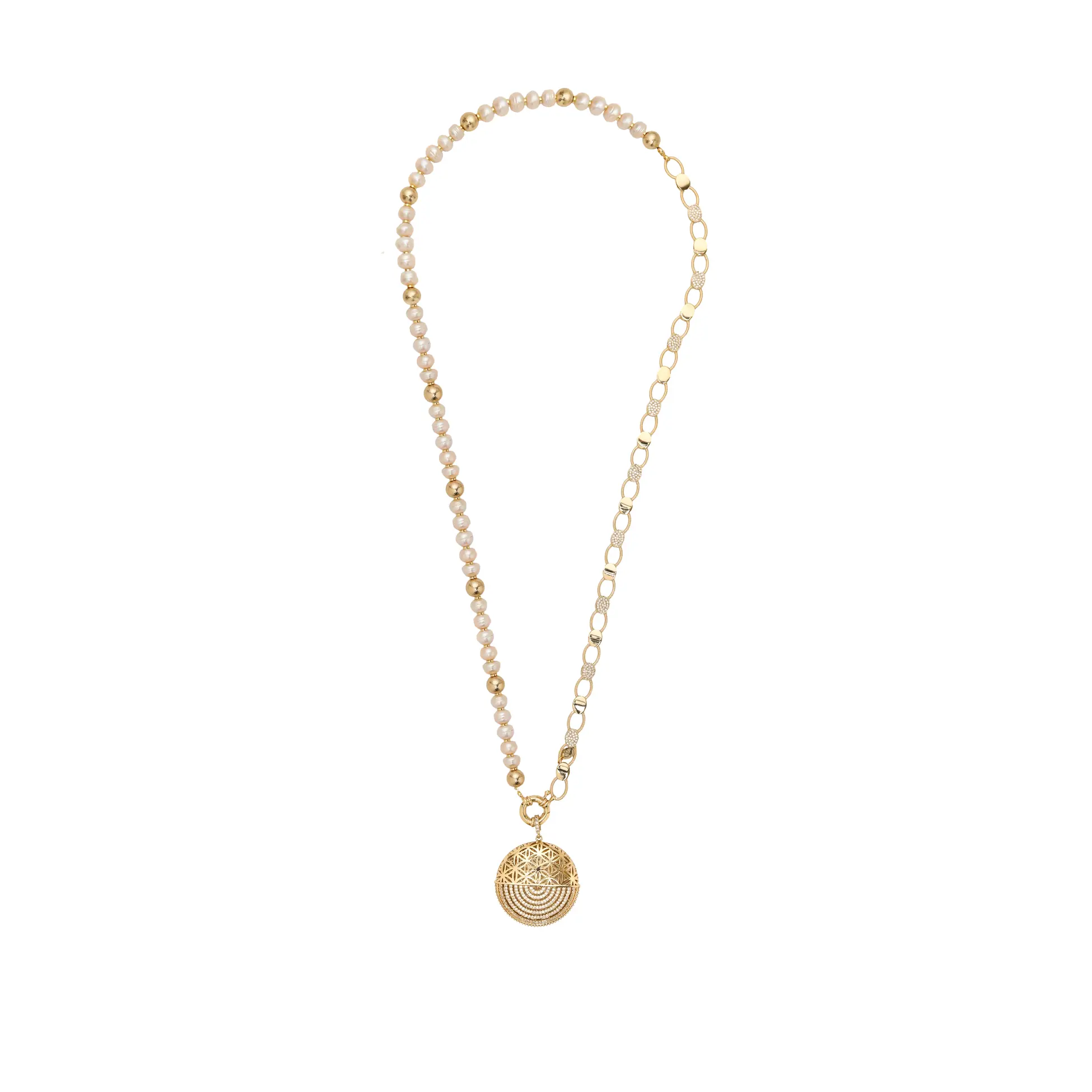 Yaşam Çiçeği İnci Kolye