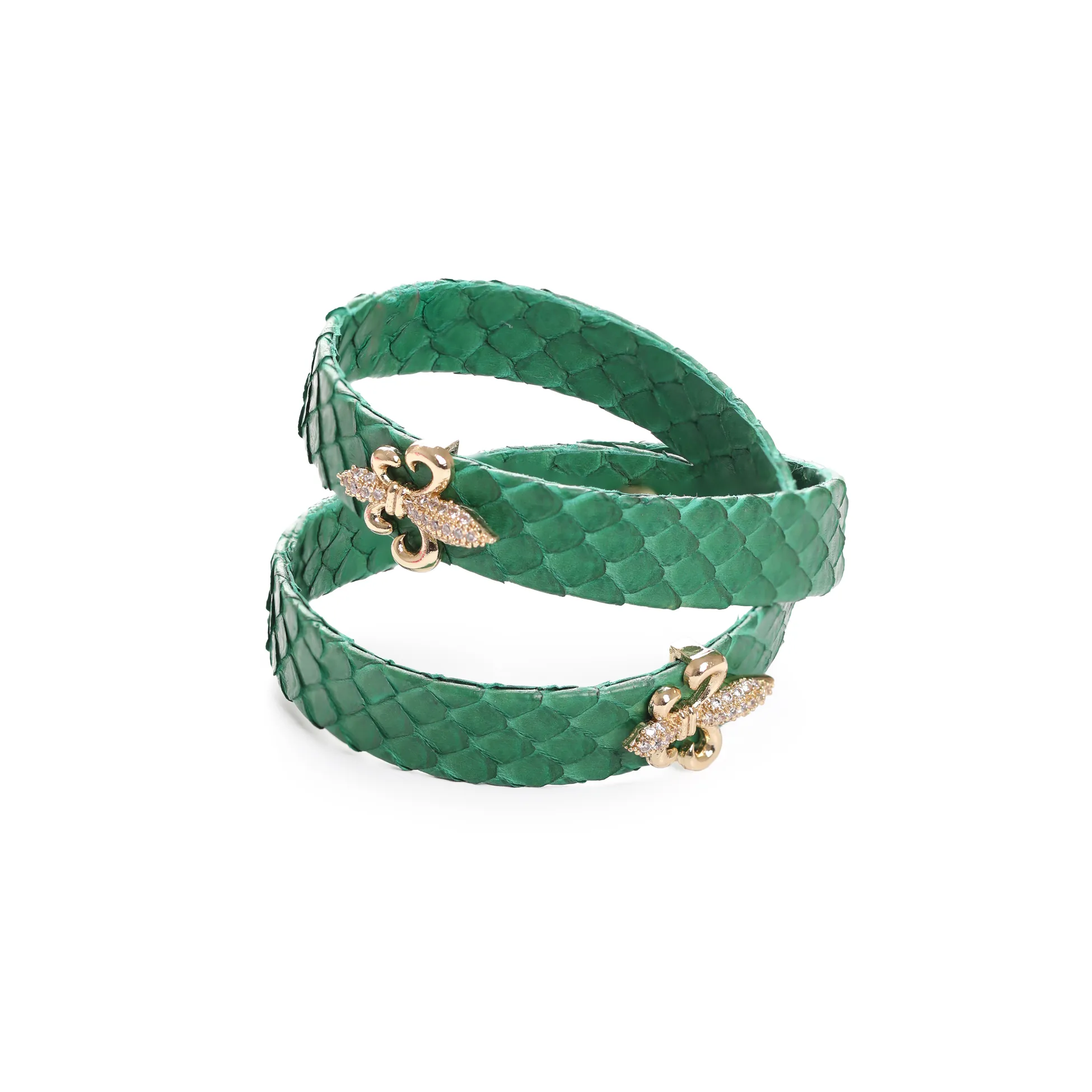 Yeşil Deri Bileklik