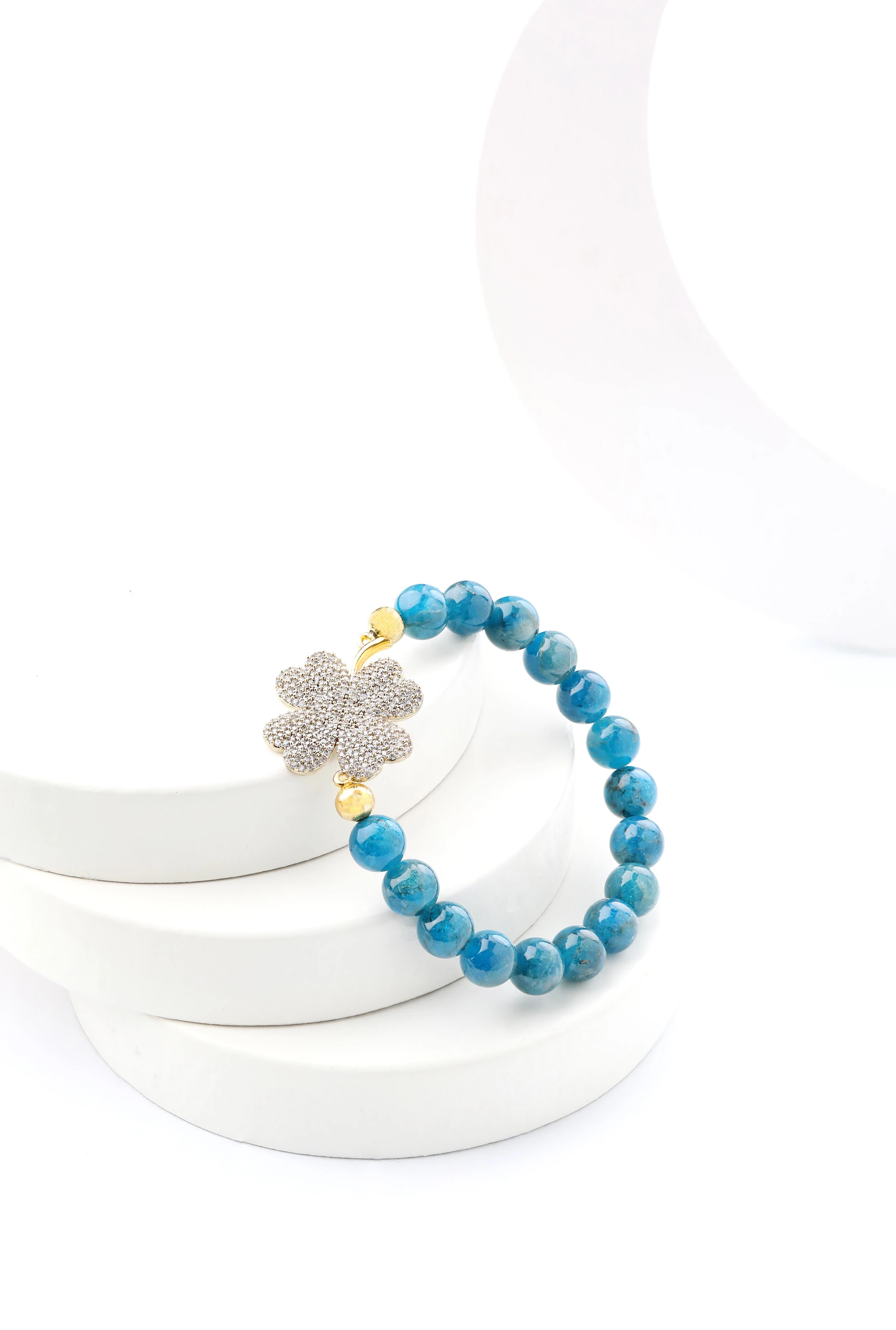 Yoncalı Apatit Taşı Bileklik