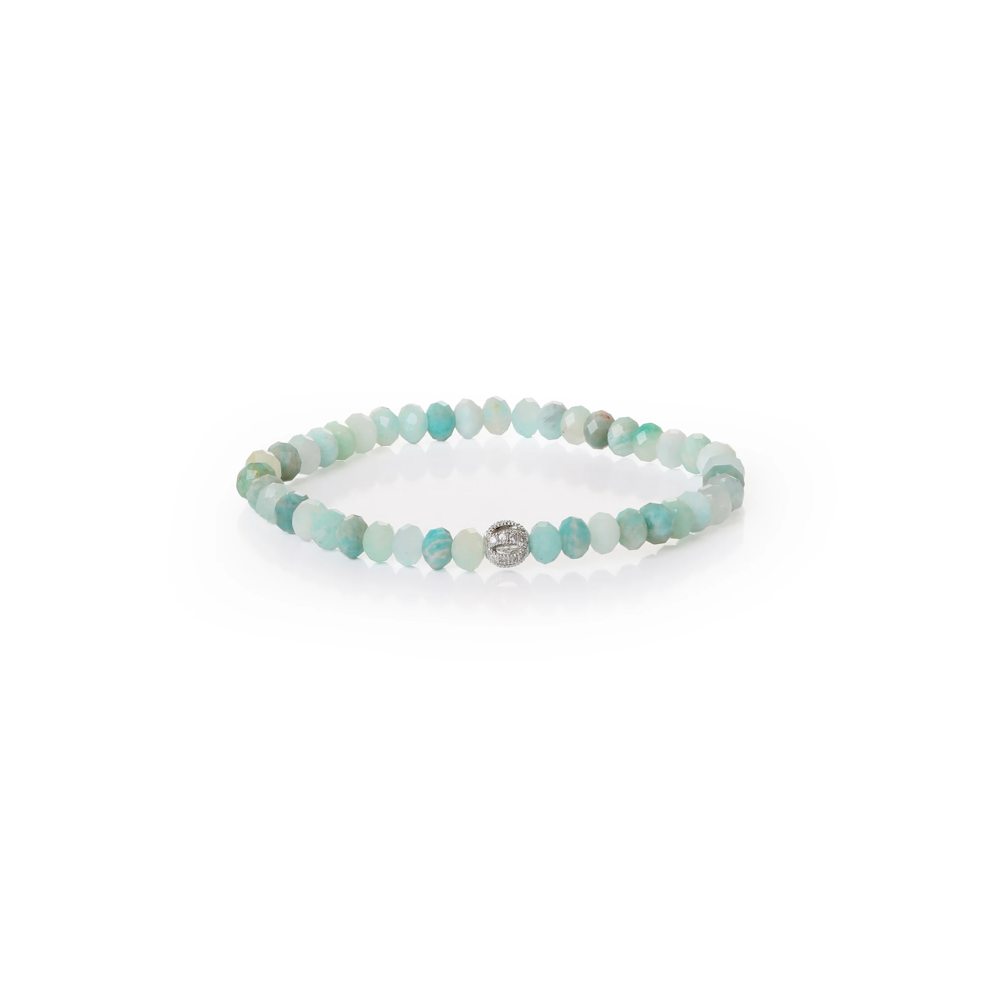 Zarif Amazonit Taşı Bileklik