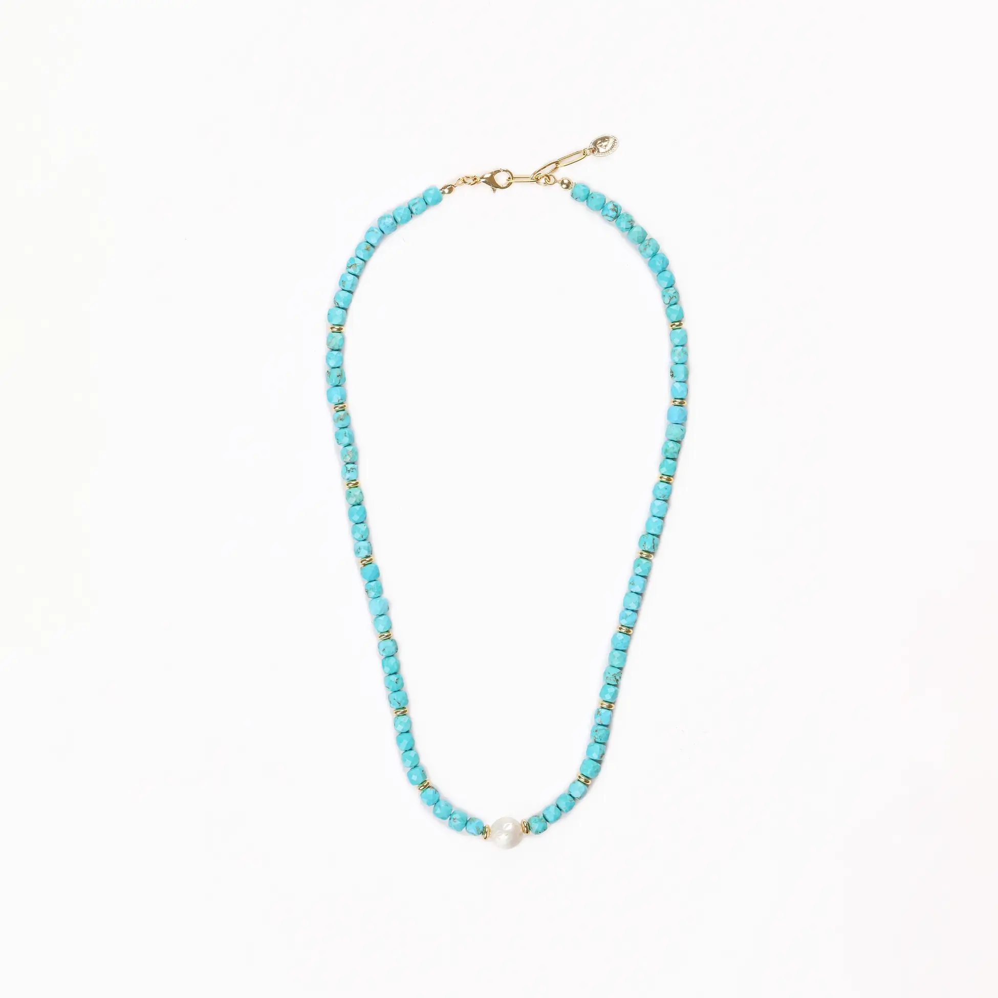 Zarif Turkuaz kolye