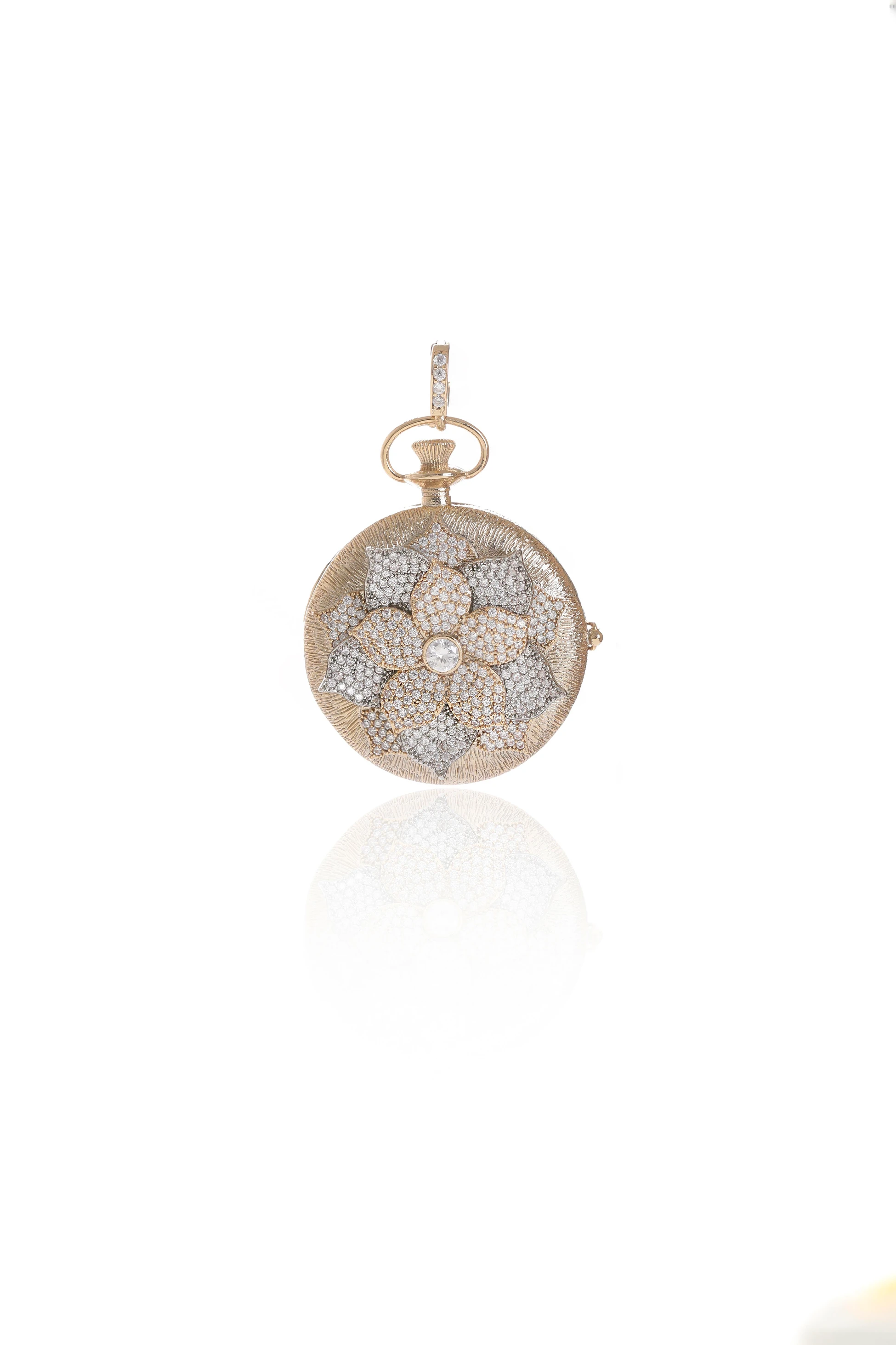 Çiçekli Köstek Kolye Ucu