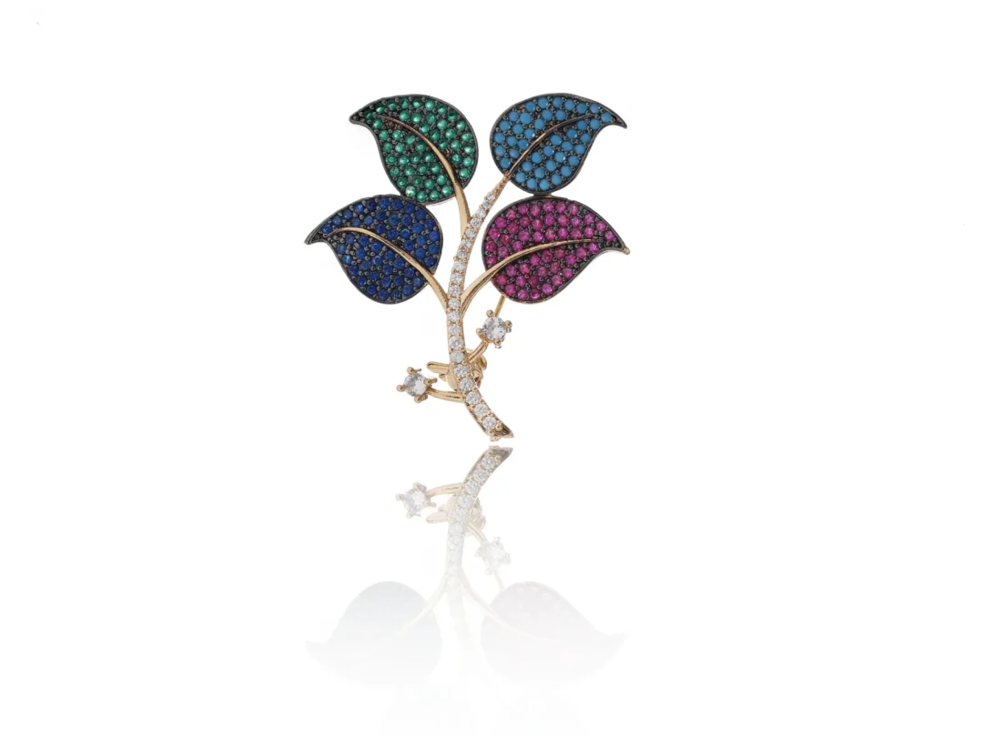 Renkli Yaprak Broş