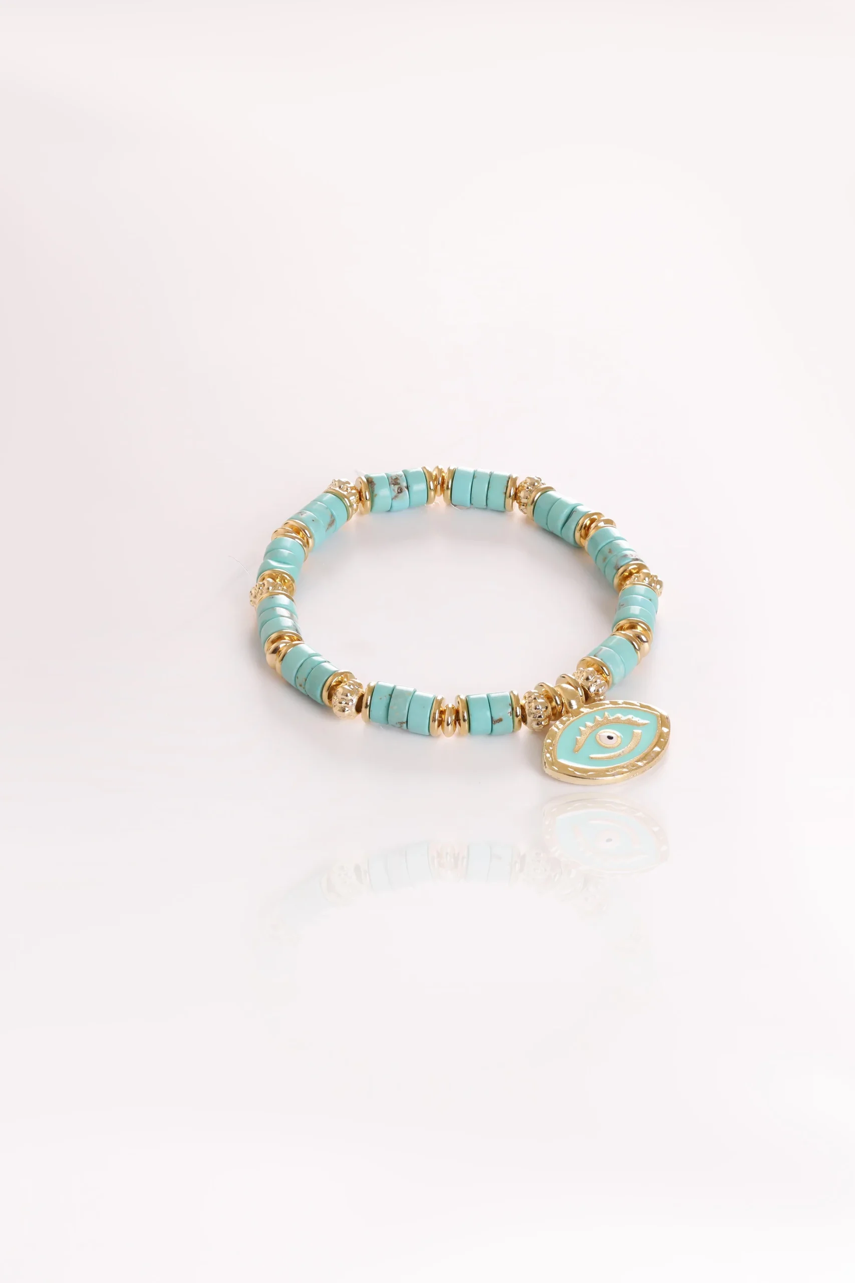 image_1950 Turkuaz Göz Bileklik - Görsel 1