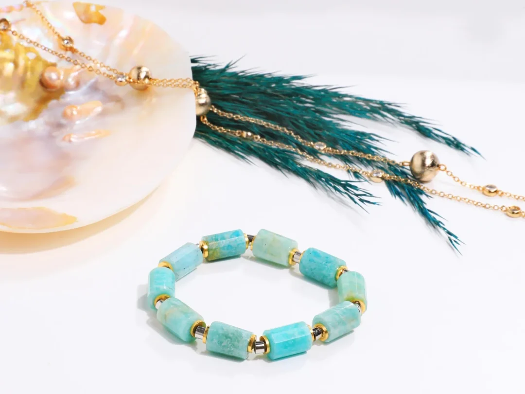 Amazonit Taşı Bileklik