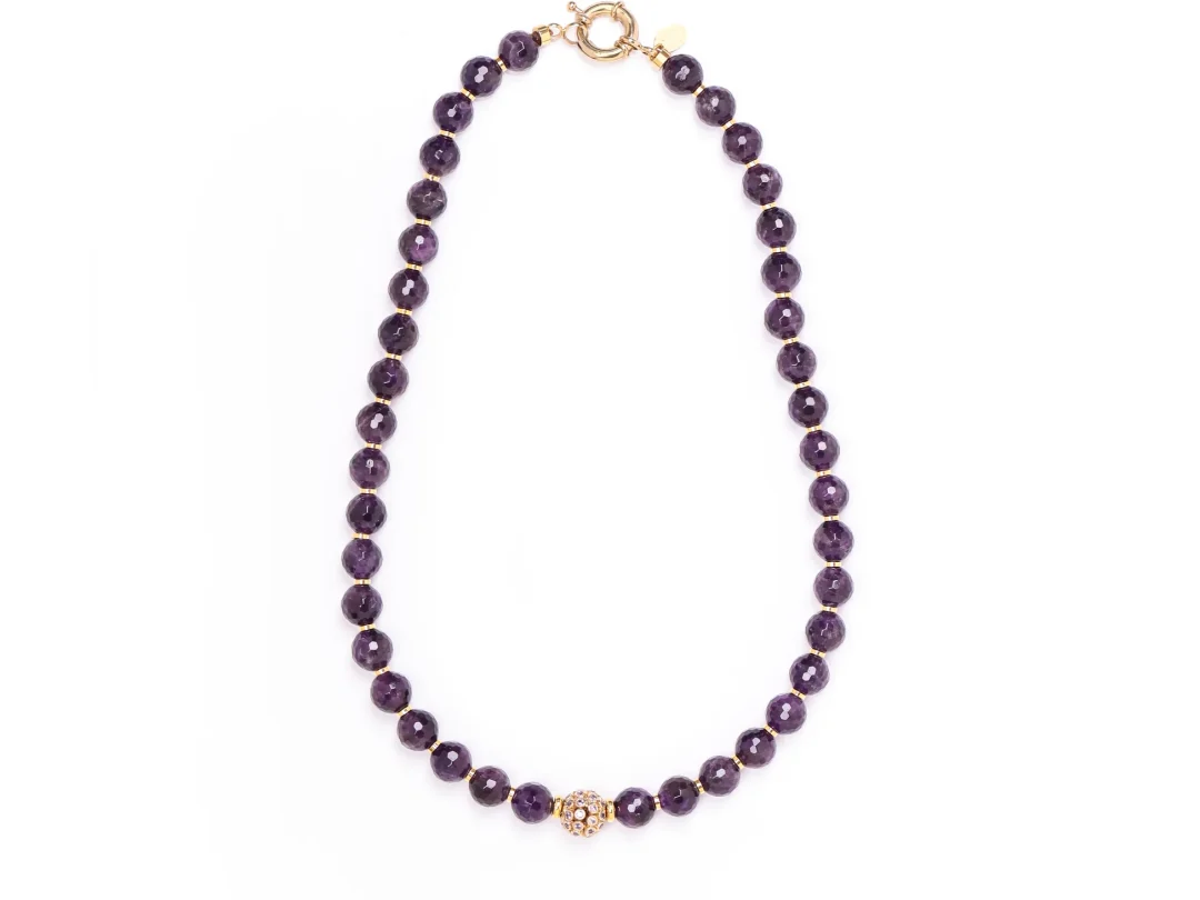 Ametist Taşı Kolye