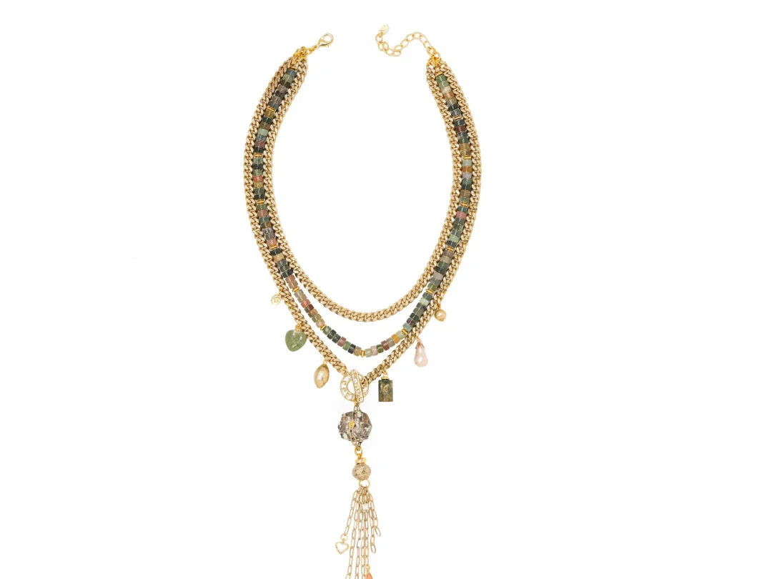 Hermes Akik Taşı Kolye