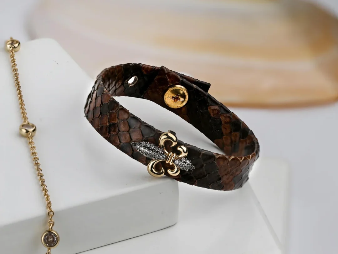 Kahverengi Deri Bileklik