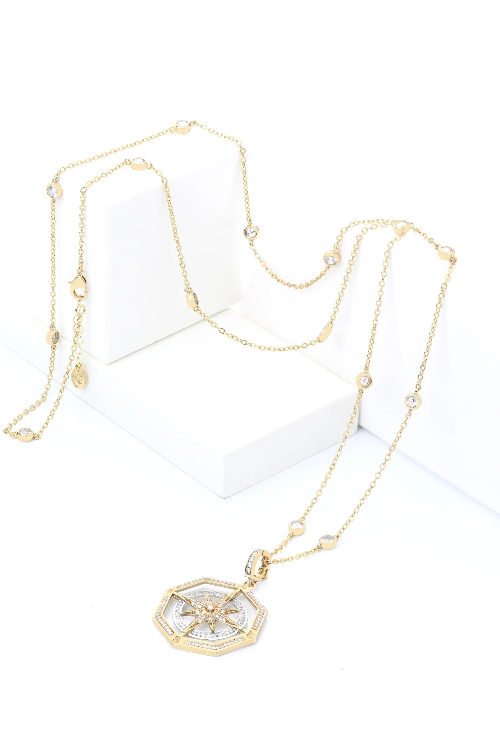 image_1950 Küçük Pusula Kolye - Görsel 1