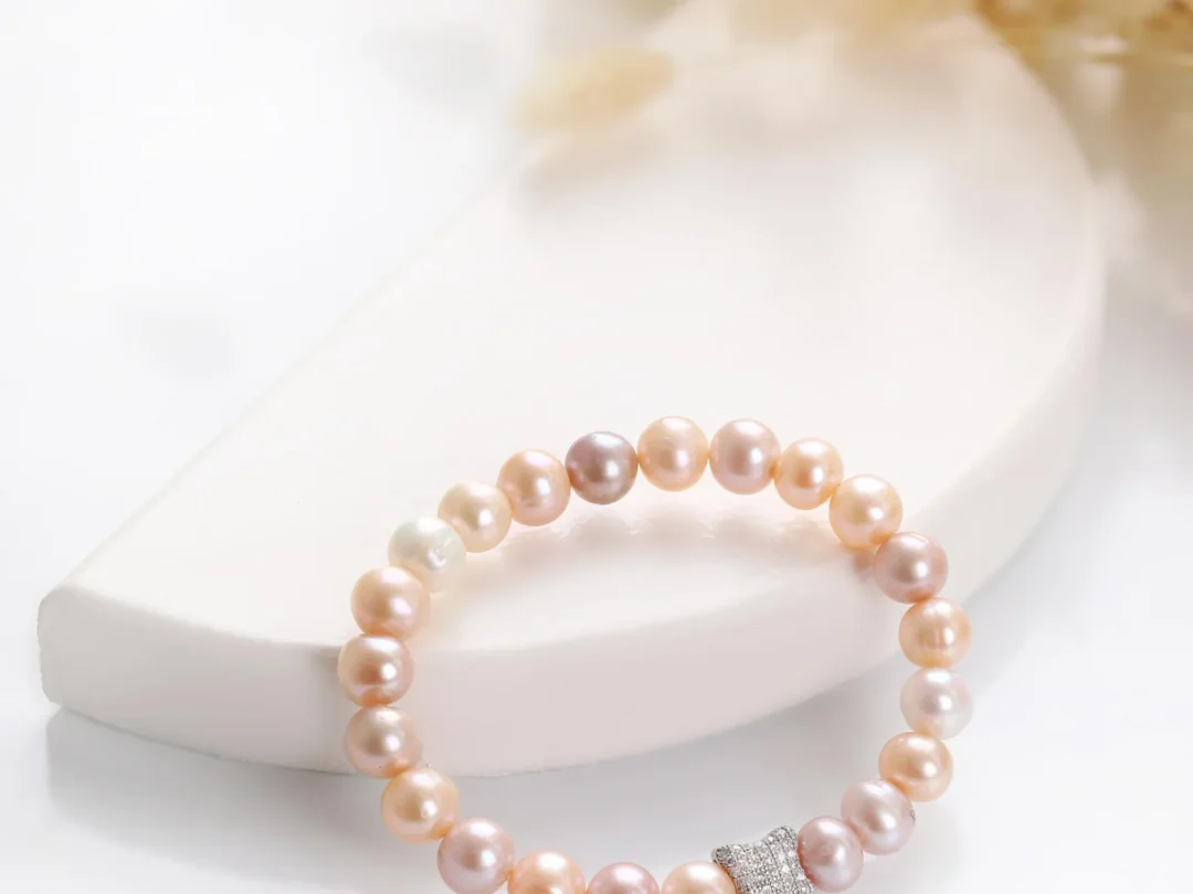 Pembe İnci Bileklik